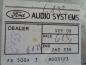 Preview: Ford Focus Radio YS4F-18K76BC Codenummer 6133