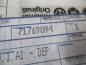 Preview: Fiat Alfa Romeo Lancia Bremsbelagsatz Hinten Mopar 71769094