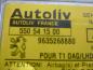 Preview: Peugeot 206 Airbagsteuergerät 9635268880