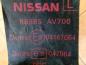 Preview: Nissan Primera P12 Bj:03 Sicherheitsgurt Gurt Vorne Links 86885AV700