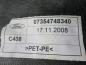 Preview: Ford Ka Bj:2009 Teppich Verkleidung Kofferraum Hinten Links 07354748340