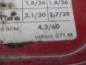 Preview: VW Golf 3 Tankklappe Tankdeckel Rot 1H9809905