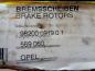 Preview: Textar Bremsscheiben Broke Rotors Vorne Opel 98200091901 569060