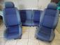 Preview: Seat Ibiza 6K Bj:2001 Sitze Komplett Stoff Grau und Blau Sitze