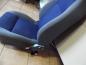 Preview: Seat Ibiza 6K Sitz Vorne Rechts Stoff Grau und Blau