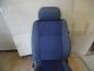 Preview: Seat Ibiza 6K Bj:2001 Fahrersitz Sitz Vorne Links Stoff Grau und Blau Sitze