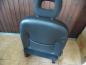 Preview: Peugeot 206 5-T?rer Bj:2008 Sitz Fahrersitz Vorne Links Stoff Schwarz / Grau