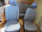 Preview: Daihatsu Cuore L7 L701 Sitze Innenausstattung Komplett Stoff grau