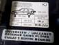 Preview: Opel Vectra B Tankklappe Tankdeckel Blau 90378716
