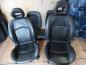 Preview: Peugeot 206 Cabrio Ledersitze Sitze Innenausstattung Schwarz