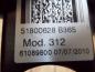 Preview: Ford KA Bj.2010 Zündschloss Lenkschloss mit Schlüssel 51800628