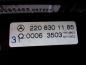 Preview: Mercedes Benz S-Klasse W220 Klimabedienteil Heizung A2208301185