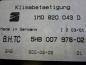 Preview: Seat Leon Bj 2001 Heizung Klima Bedienteil 1M0820043D Klimabetätigung 5HB007978