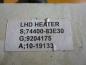 Preview: Opel Agila Bj.2004 Heizungsregler Schalter Heizung 9204175 74400-83E30