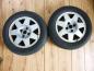 Preview: 2x Alufelgen Sommerreifen original VW 6Jx 14H2 ET38 LK 4x100 191601025P