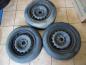 Preview: 3x Stahlfelge mit Winterreifen 145/70R13 71Q Montero 5Bx13 ET33