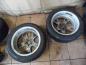 Preview: 2x Alufelgen mit Winterreifen 205/50 R16 87H 7JX16H2 ET55 KBA46465 Toyota