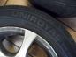 Preview: 4x Alufelgen mit 1x Sommerreifen VW Skoda 185/60R14 82H 5,5Jx14H2 ET35 KBA 47722