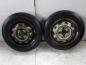 Preview: 2x Allwetterreifen Stahlfelgen Opel Corsa 155/70R13 75T 4,5x13 ET49