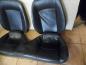 Preview: Peugeot 206 Cabrio Ledersitze Rücksitzbank Hinten Schwarz