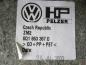 Preview: Skoda Fabia 6Y Original Teppich Innenraum 4-türer 6Q1863367D