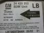 Preview: Opel Corsa C Bj:2002 Airbag Steuerger?t 24439953