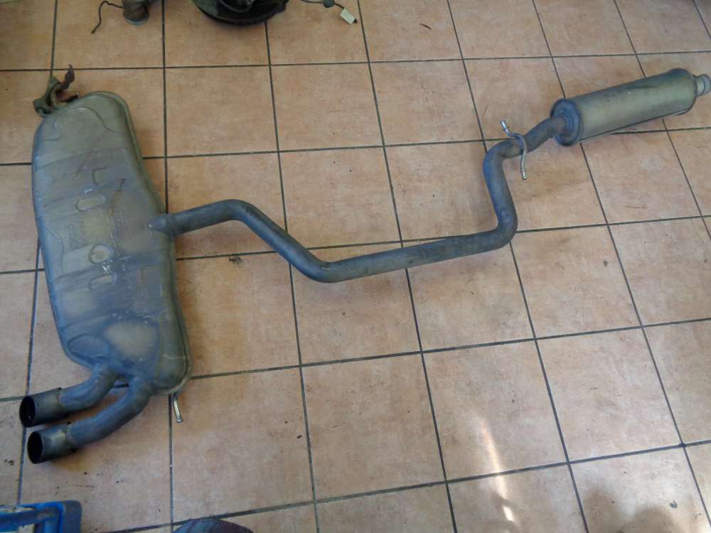 Seat Altea 5P 1,9 TDI Bj:2007 Auspuff Endtopf Mitteltopf Endschalld?mpfer 1K0253811C