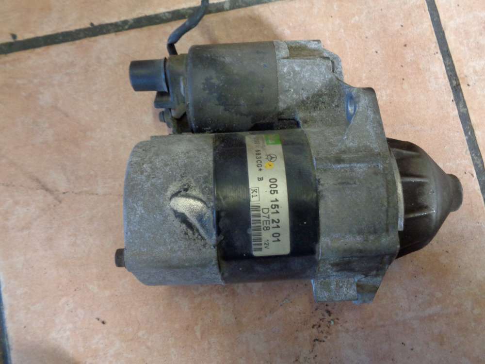 Mercedes A-Klasse W168 Bj:1998 Anlasser Starter Valeo A0051512101