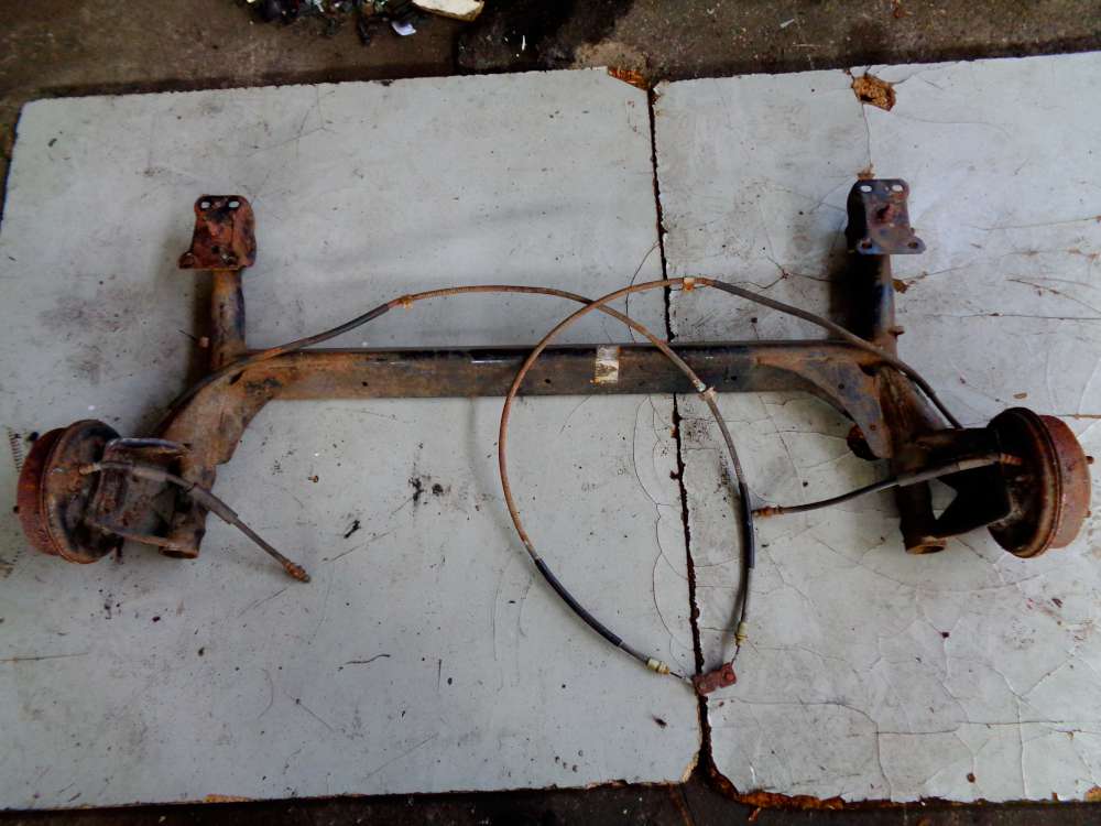 Ford Fiesta Hinterachse Achstr?ger Achse hinten Tr?ger