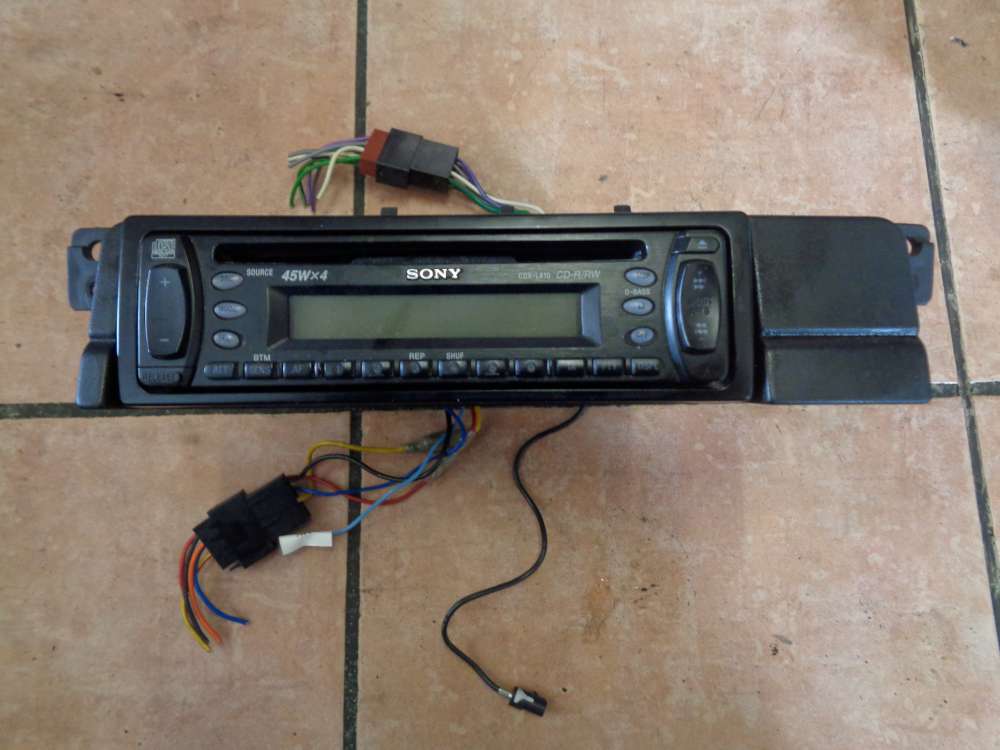 BMW 318i E46 Radio SONY CDX-L410 abnehmbare Frontplatte