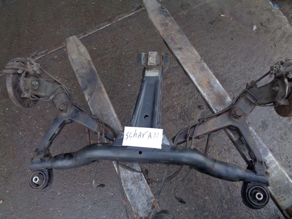 VW Sharan 7M Hinterachse Achstr?ger 7M0501414 Handbremsseil 95VW2A603AC