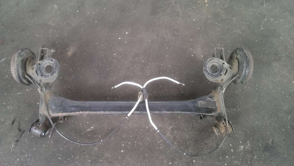 Seat Ibiza 6L Bj 2005 Achse Achstr?ger hinten Hinterachse Skoda Fabia 6Y2,VW Polo 9N 1.2