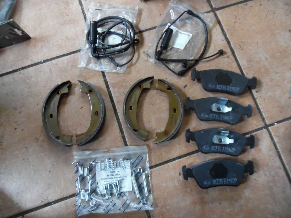 BMW 3-er E36 Bremsbacken Satz, Zubeh?r Handbremse, Warnkontakt Hinten 90R-01104/049/ 34410148321/ 90R-010388012/ 280058