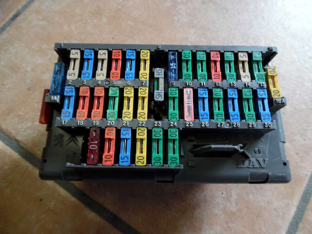 Lancia Zeta Bj 2000 Original Sicherungskasten Zentralelektrik