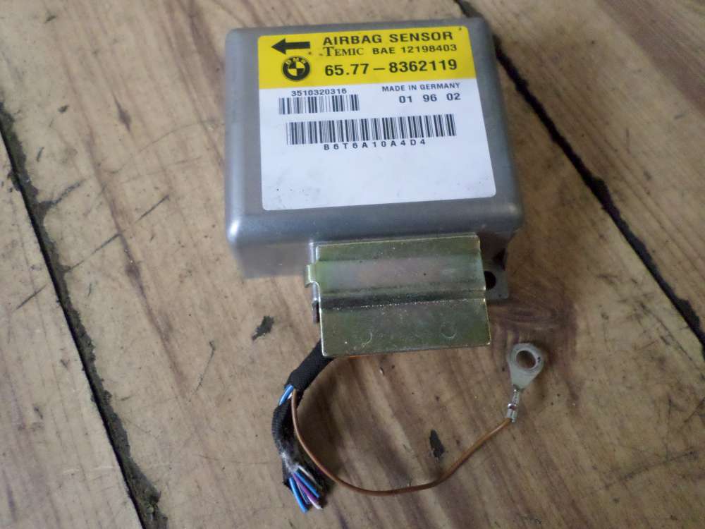 BMW 3-er E36 Steuergerät Airbagsteuergerät 65.77-8362119