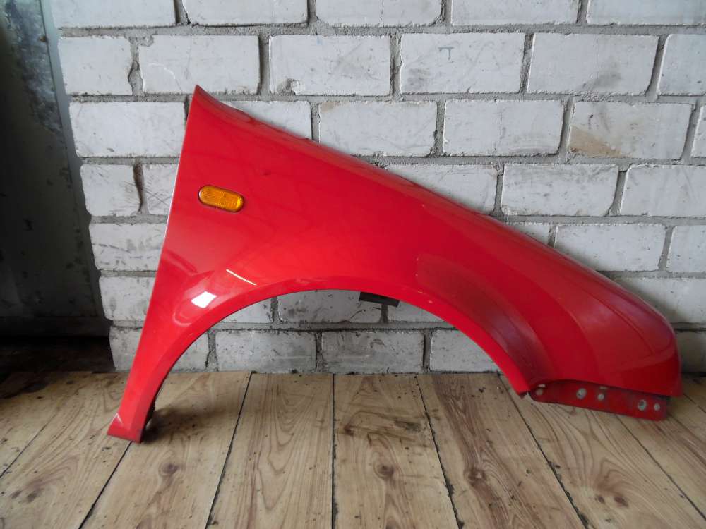 VW Golf IV 1J Original Kotfl?gel mit Seitenblinker Vorne Rechts LP3G rot