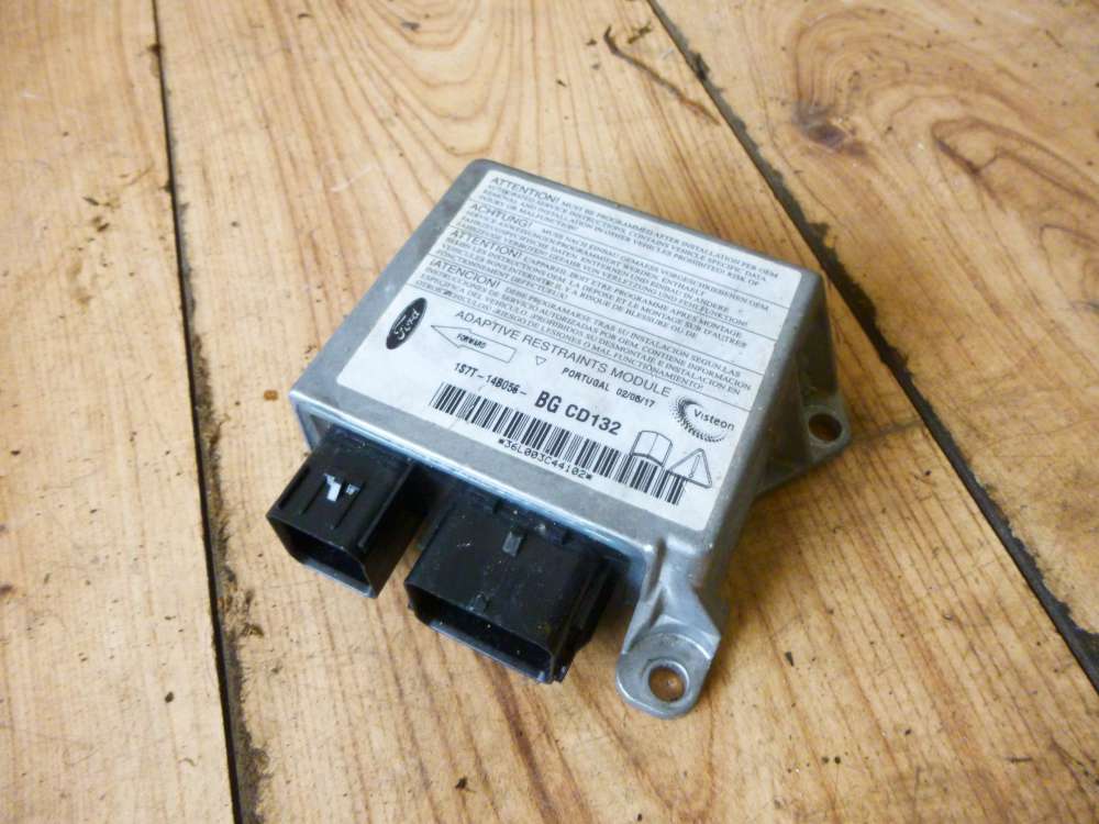 Ford Mondeo 3 Kombi Steuergerät Airbag Airbagsteuergerät 1S7T14B056