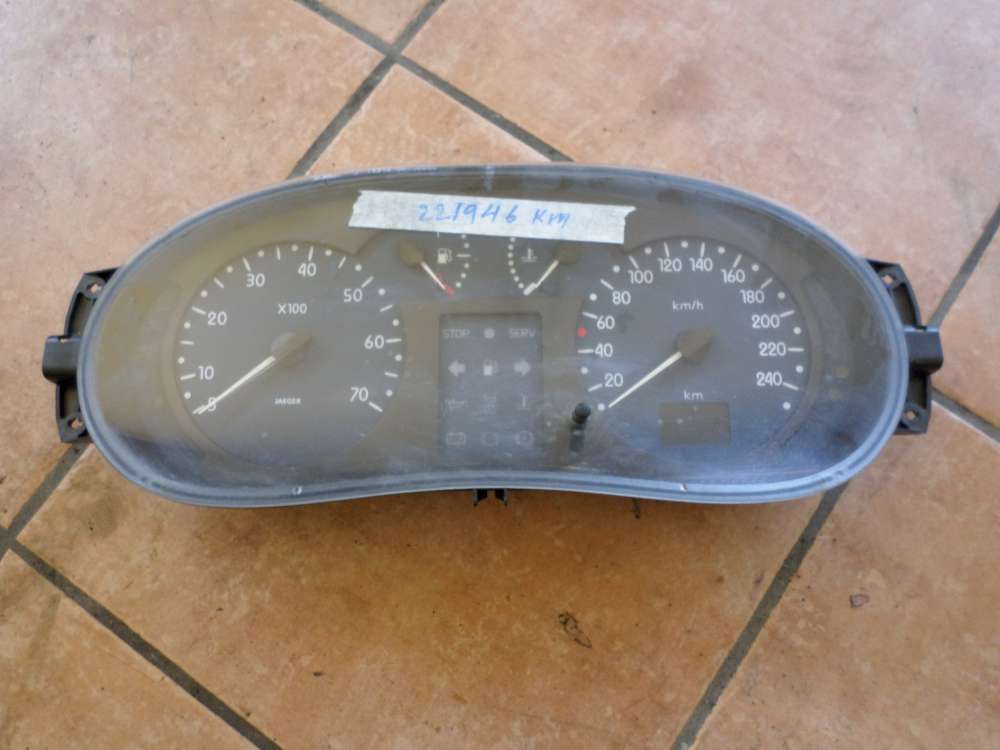 Renault Kangoo Bj 2001 Kombiinstrument Tachometer Tacho 0904 308 0096