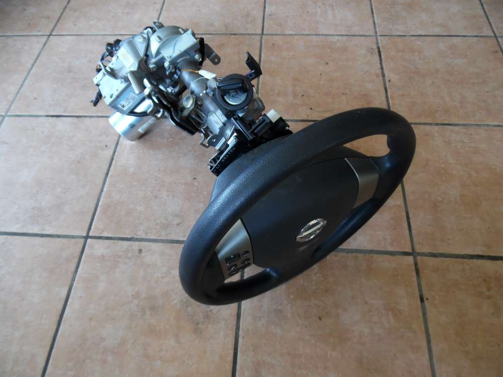 Nissan Note original Lenks?ule komplett mit Lenkrad Wischerhebel, Blinkerhebel 28500-9U05A