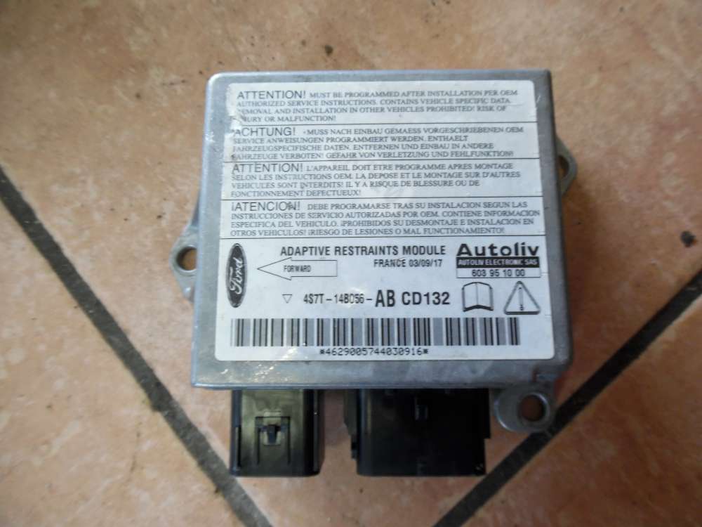 Ford Mondeo III Steuergerät Airbagsteuergerät 4S7T-14B056-AB