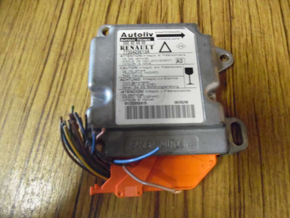 Renault Laguna K56 Bj 1998 Steuergerät Airbag Airbagsteuergerät 7700429613A