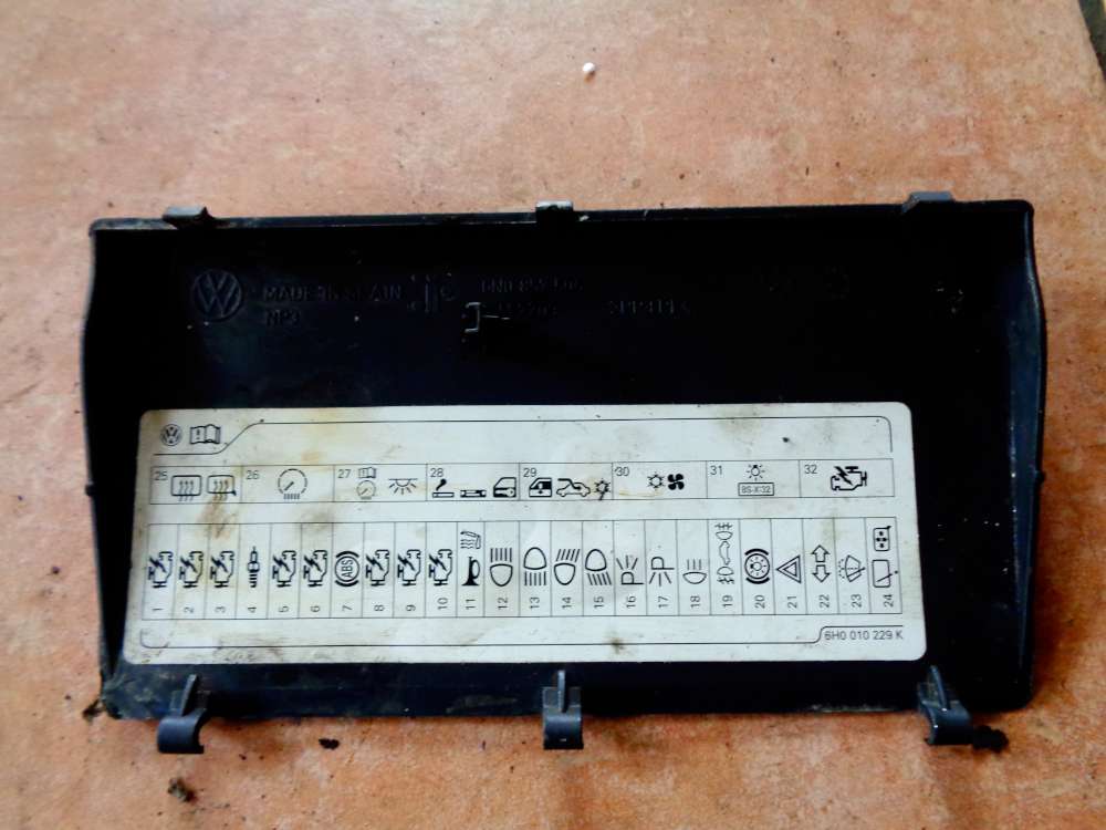 VW Polo 6N Abdeckung Sicherungskasten 6N0857506
