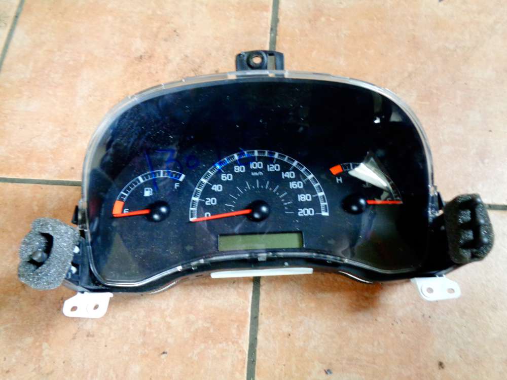 Fiat Panda 169 Bj:07 Tacho Kombiinstrument 130761 KM - 46801545