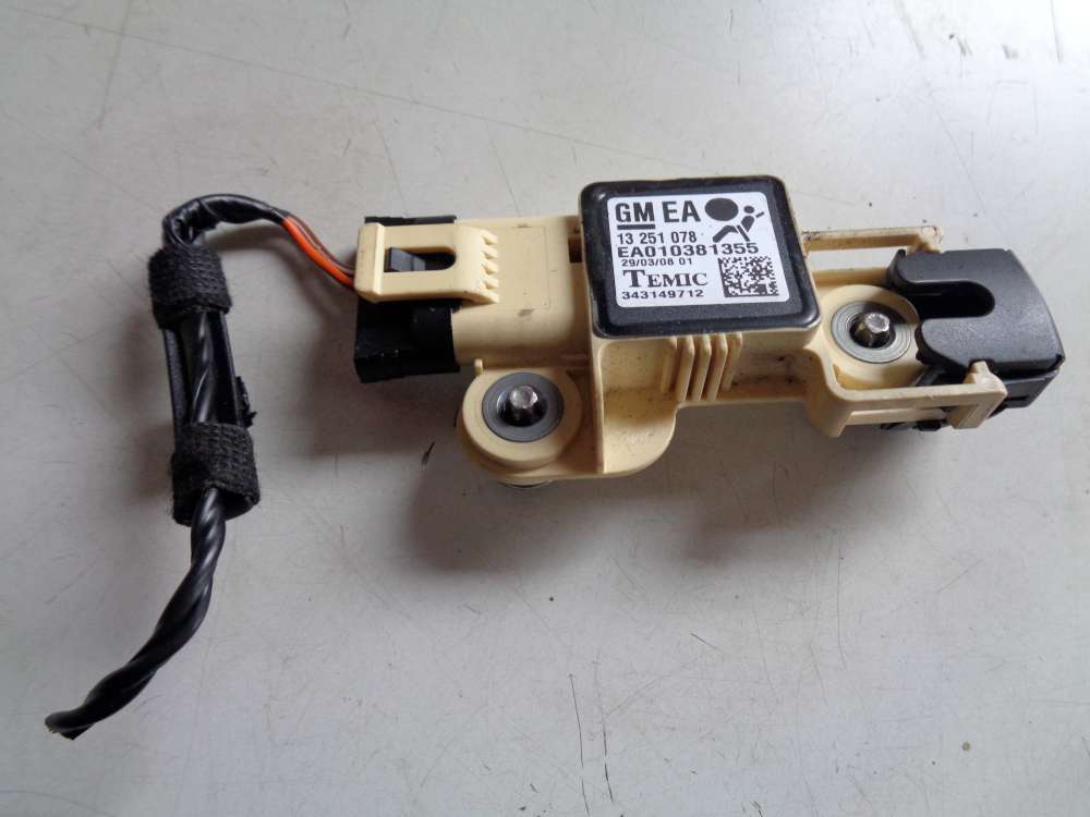 Opel Astra H Bj:2008 Airbag Sensor Airbagsensor Seitenairbag Vorne 13251078