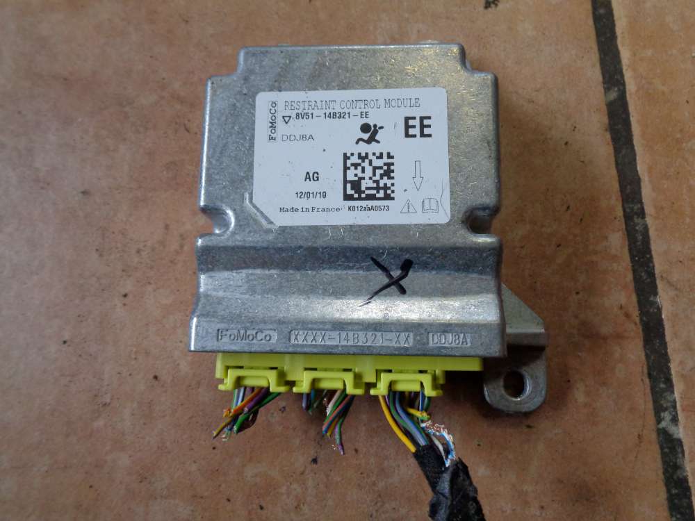 Ford Fiesta VI Airbagsteuerteil 8V51-14B321-EE