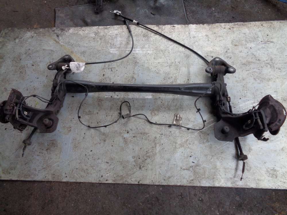Opel Zafira A Hinterachse Achse Achstr?ger Hinten mit Kabelbaum ABS 90582204