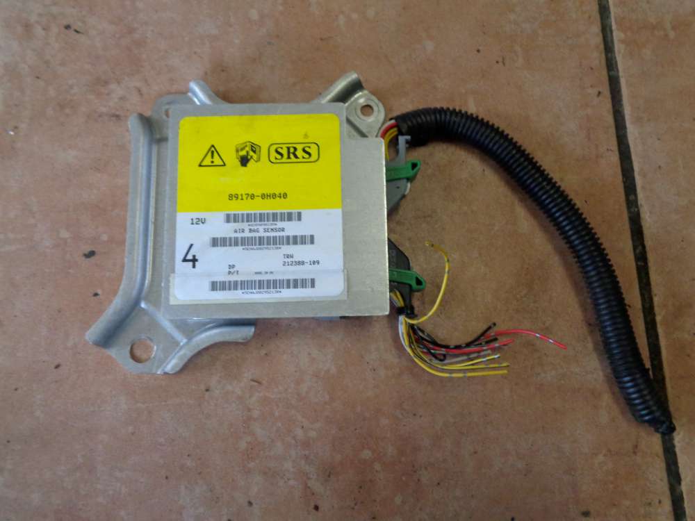 Peugeot 107 Airbagsteuergerät Airbag SRS 89170-0H040