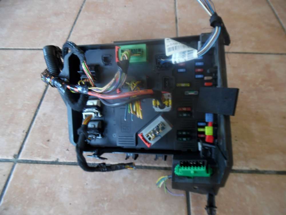 Peugeot 206 Sicherungskasten Siemens mit halter 9657999780