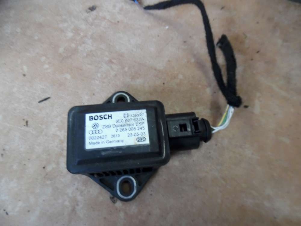Audi A4 8E ESP Duosensor Sensor 8E0907637A