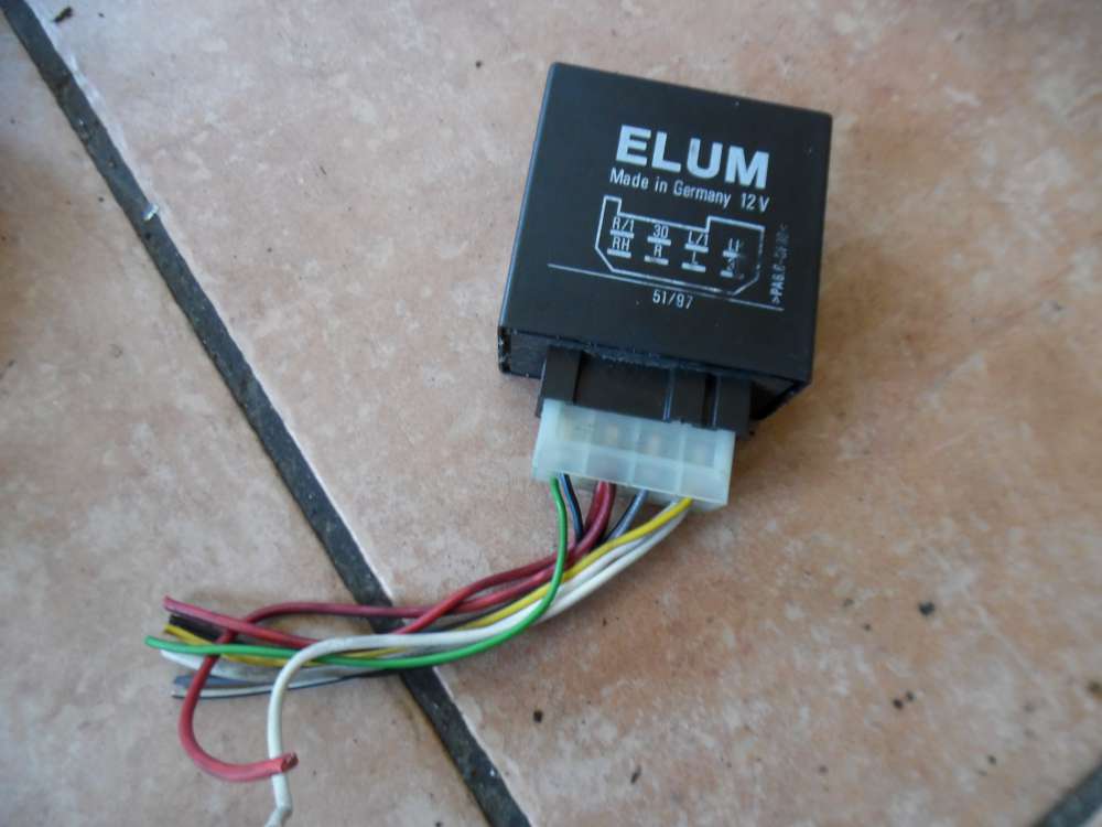 Audi A3 8L Relay Relais ELUM PA6.6-GF30